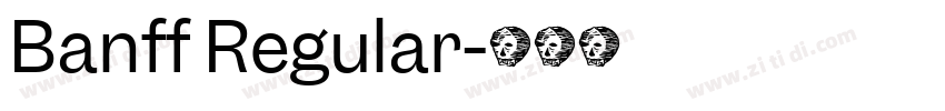 Banff Regular字体转换